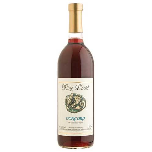 Carmel King David Concord - A Kosher Wine From Other Us