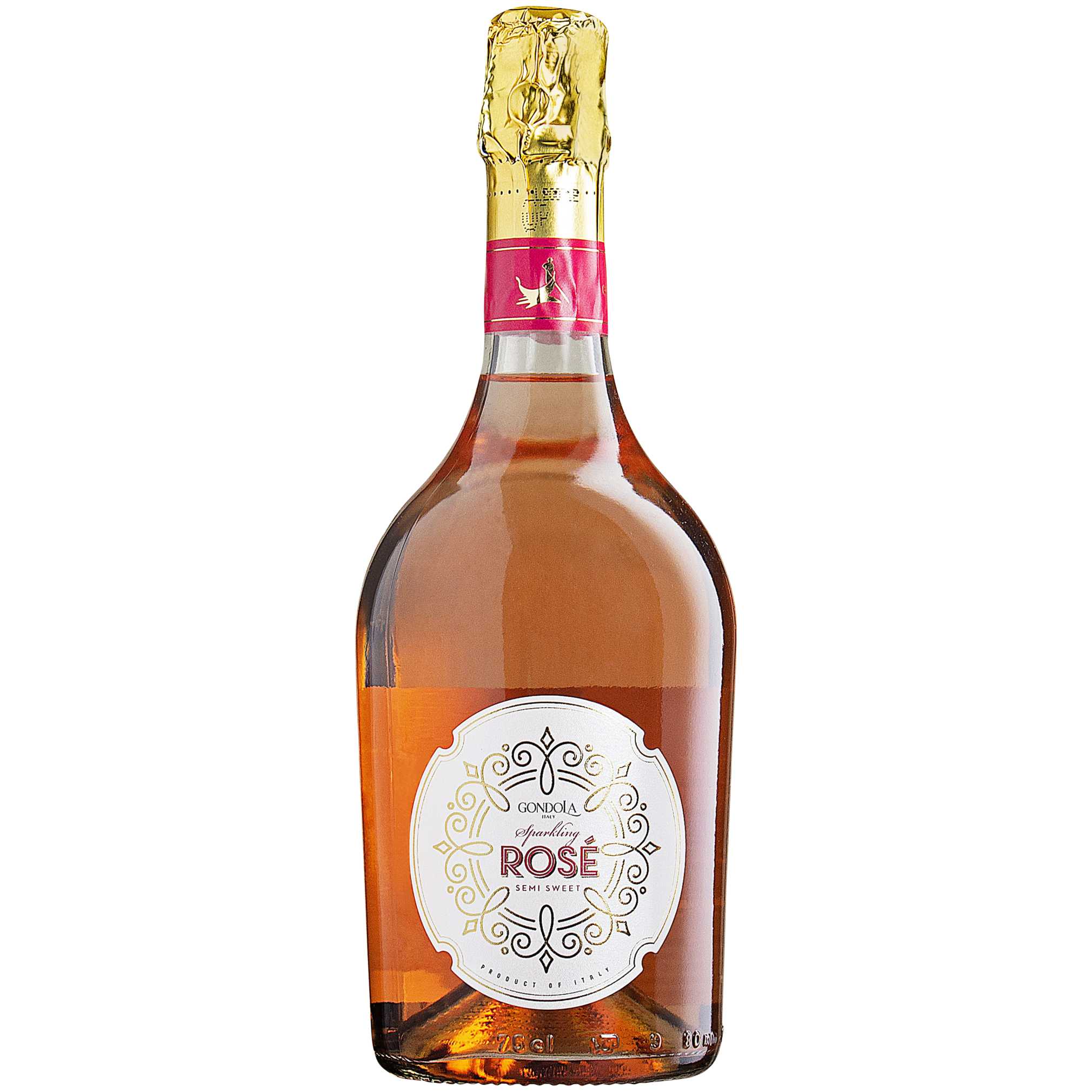 Gondola Semi-Sweet Sparkling Rose - A Kosher Wine From Italy